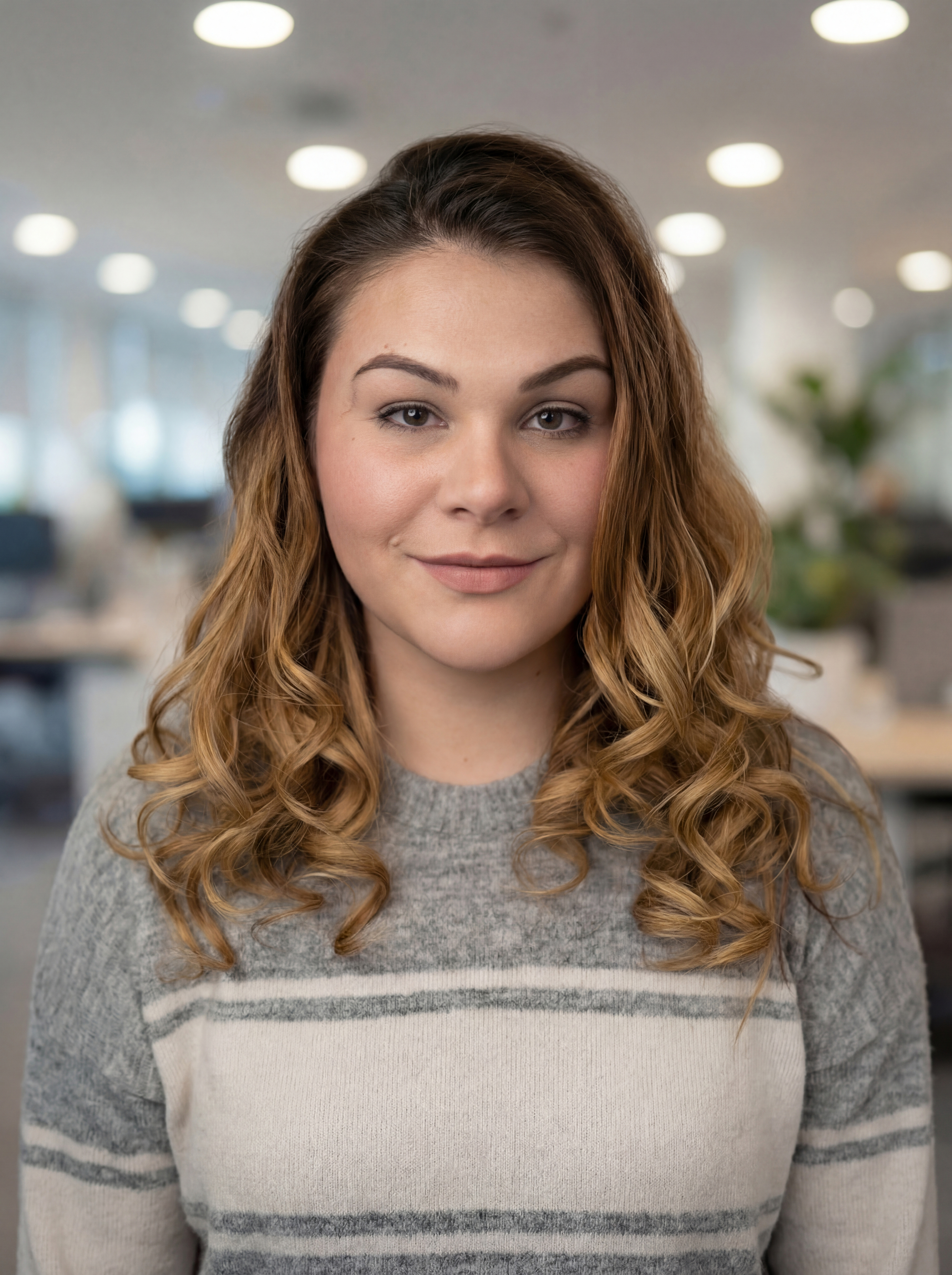 Professional digital portrait transformation for tech founder